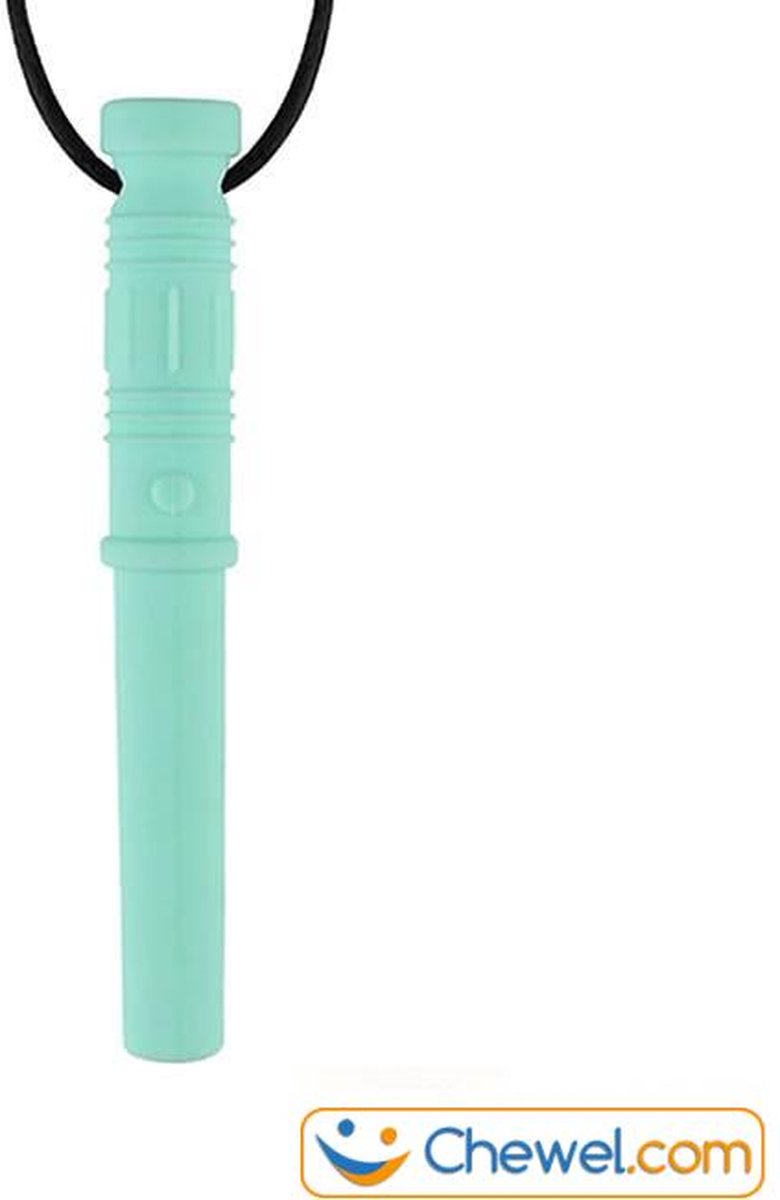 Bijtketting kauwketting | Lichtzwaard Laser Light Saber Zwaard - Lichtgroen